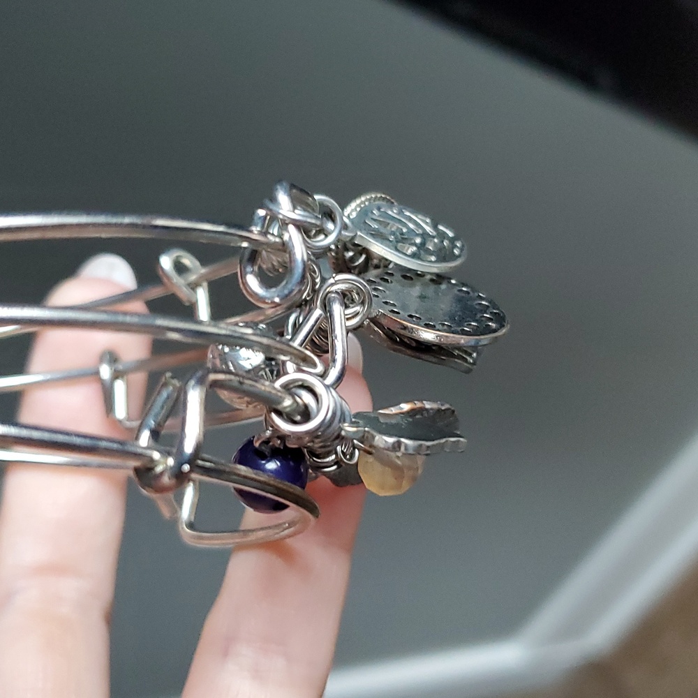 Silver bracelets